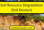 Soil Resource Degradation (Soil Erosion)