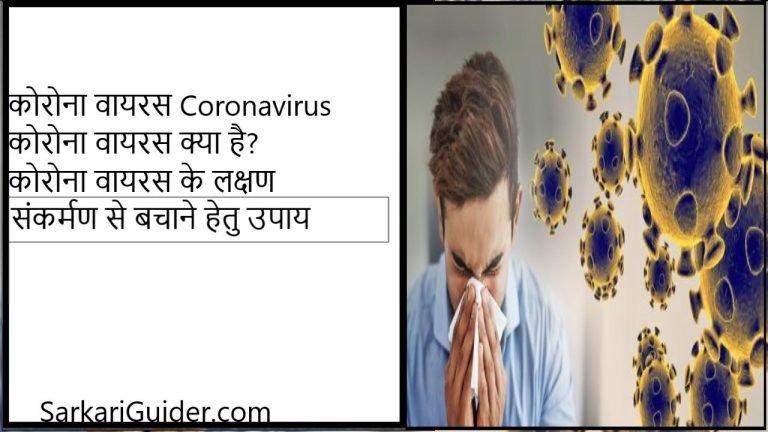 कोरोना वायरस Coronavirus