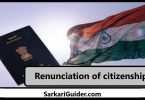 Renunciation of citizenship