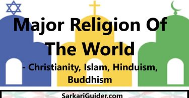 Major Religion Of The World