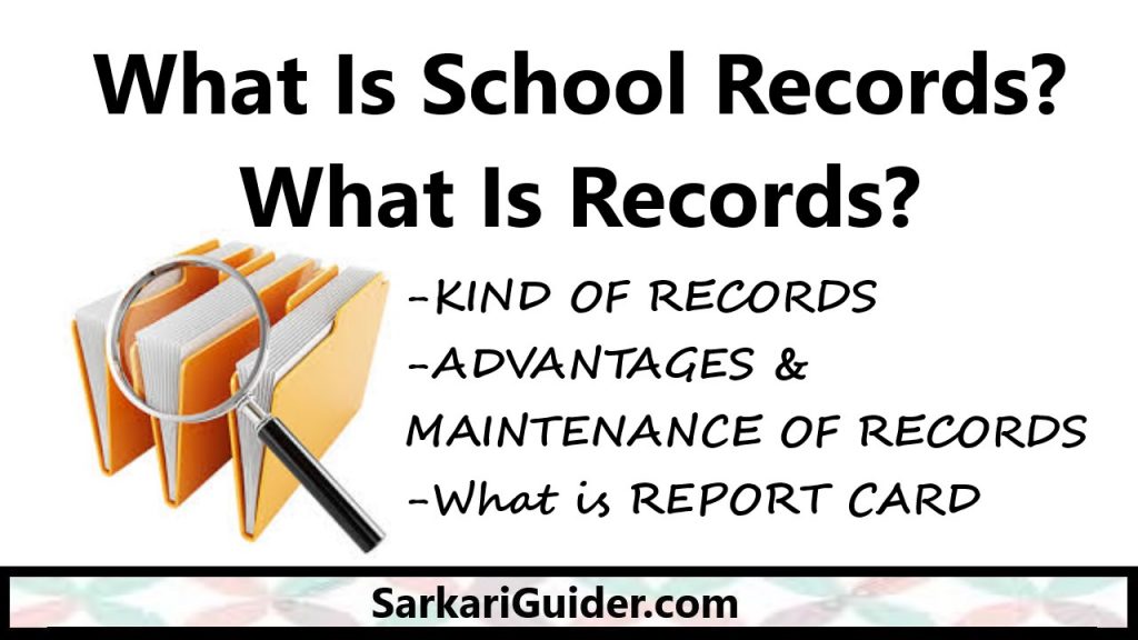 What Is Included In Educational Records